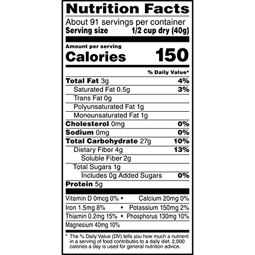 Quaker Old Fashioned Rolled Oats, Non Gmo Project Verified, Two