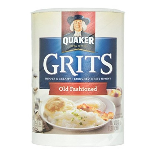 Quaker Old Fashioned Smooth &Amp; Creamy Grits Pack Of 3, 24 Oz Cont