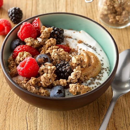 Quaker Protein Granola Breakfast Cereal, Maple Brown Sugar, 18oz...