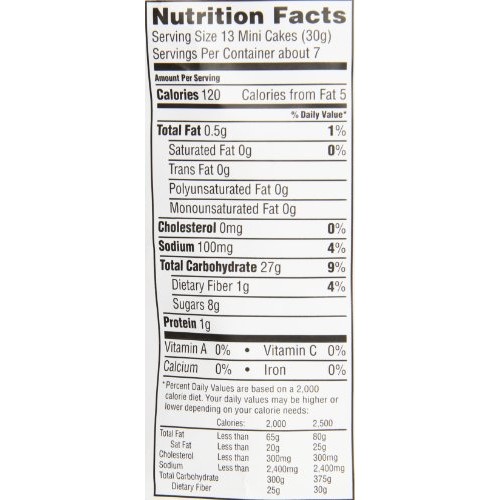 Quaker Quakes Rice Snacks, Apple Cinnamon, 7.04-Ounce Bag Pack