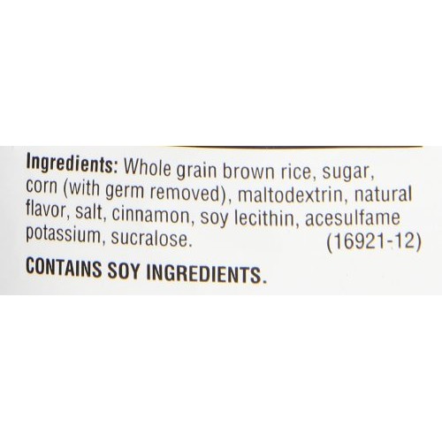 Quaker Quakes Rice Snacks, Apple Cinnamon, 7.04-Ounce Bag Pack