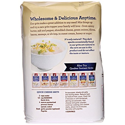 Quaker Quick 5-Minute Grits, 36.8 Oz