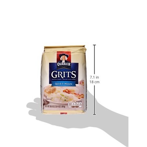 Quaker Quick 5-Minute Grits, 36.8 Oz