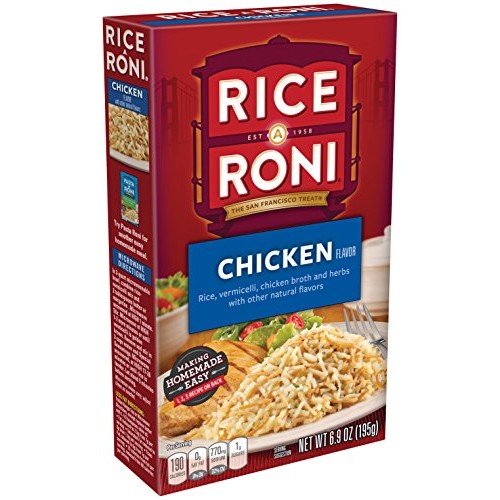 Quaker Rice-A-Roni Dinner Classics Variety Pack, 10 Boxes