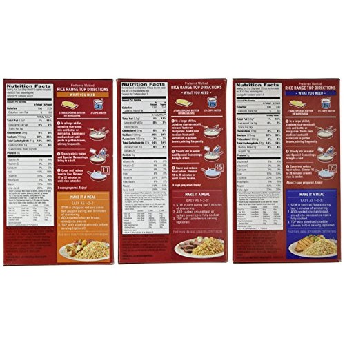 Quaker Rice-A-Roni Dinner Classics Variety Pack, 10 Boxes