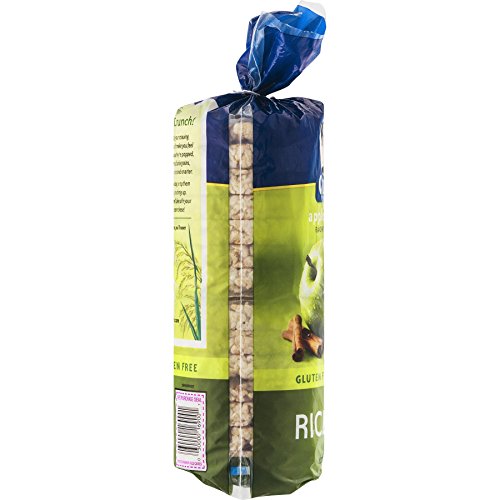 Quaker, Rice Cakes, Apple Cinnamon, 6.52Oz Bag Pack Of 4