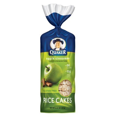 Quaker Rice Cakes Apple Cinnamon 6.53 Oz - 6 Unit Pack