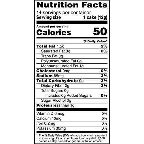 Quaker Rice Cakes, Everything Bagel, 5.9 Ounce Bag