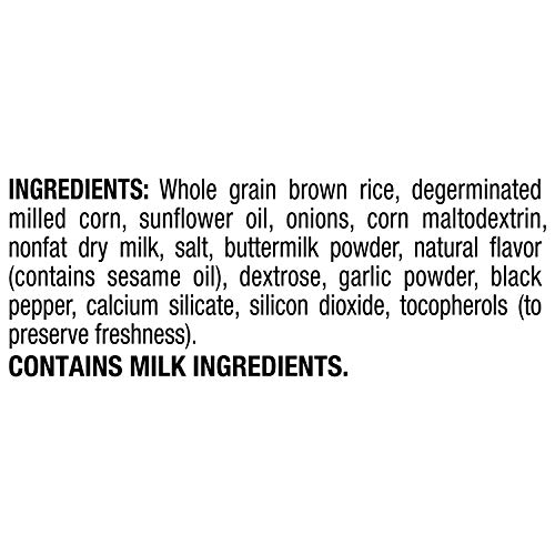 Quaker Rice Cakes, Everything Bagel, 5.9 Ounce Bag