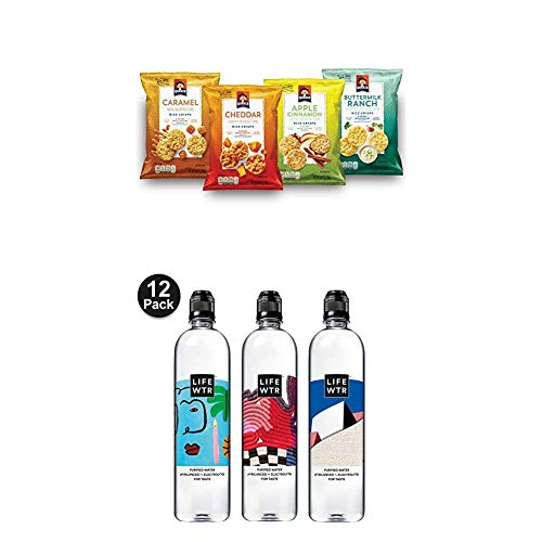 Quaker Rice Crisps, Gluten Free, 3 Flavor Sweet &Amp; Savory Variety