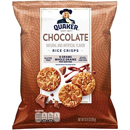 Quaker Rice Crisps, Gluten Free, 3 Flavor Sweet Variety Mix, Sin