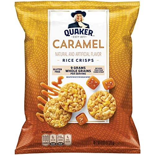 Quaker Rice Crisps, Gluten Free, 3 Flavor Sweet Variety Mix, Sin