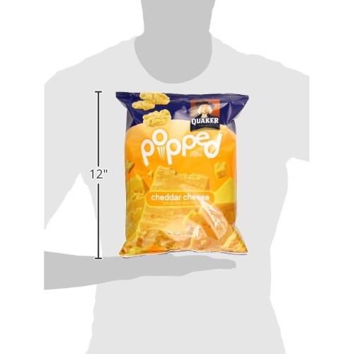 Quaker Rice Crisps, Gluten Free, Cheddar, 6.06Oz Bags, 6 Count