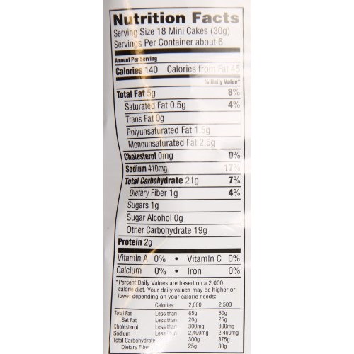 Quaker Rice Crisps, Gluten Free, Cheddar, 6.06Oz Bags, 6 Count