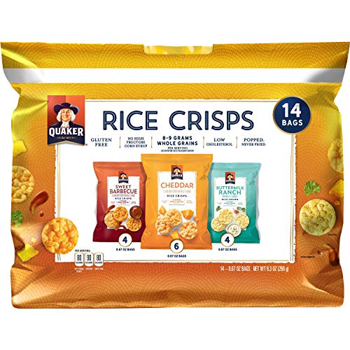 Quaker Rice Crisps Savory Variety Pack, 5 Count