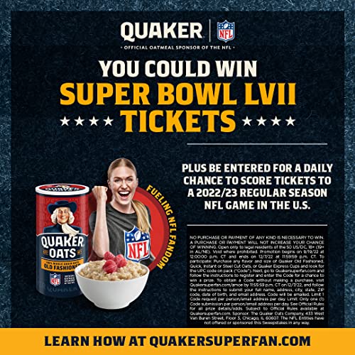 Quaker Rolled Overnight Oats, 12Count