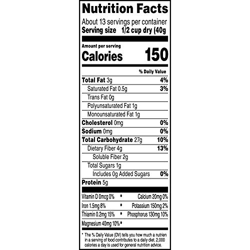 Quaker Rolled Overnight Oats, 19oz Canister