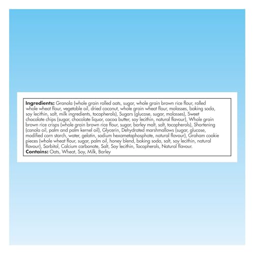 Quaker SMores Granola Bars, 33.9 Ounce, 40 Count, Made with 100...