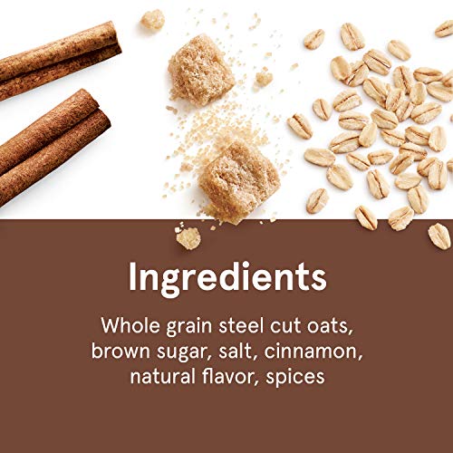 Quaker Steel Cut Quick 3-Minute Oatmeal, Quick Steel Cut, Brown