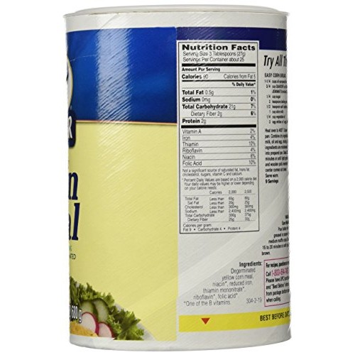 Quaker Yellow Corn Meal 24 Oz Pack Of 2