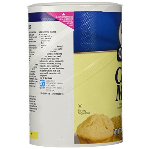 Quaker Yellow Corn Meal 24 Oz Pack Of 2