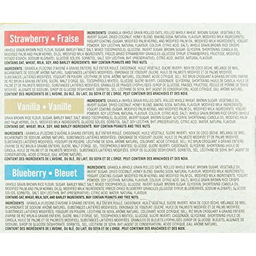 Quaker Yogurt Granola Bars, Strawberry, Vanilla, & Blueberry Var...