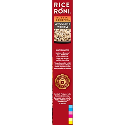 Rice A Roni, Rustic Recipies, Long Grain And Wild Rice Mix 4.2Oz