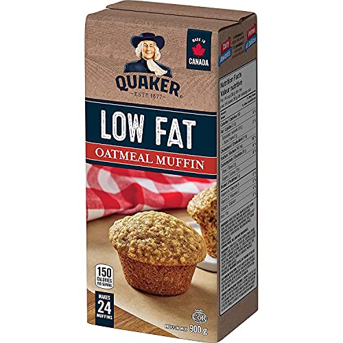 Quaker Muffin Mix Low Fat Oatmeal, 900g/31.7 oz, Imported from C...