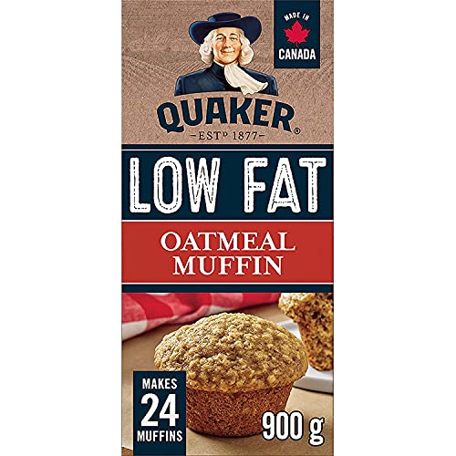 Quaker Muffin Mix Low Fat Oatmeal, 900g/31.7 oz, Imported from C...