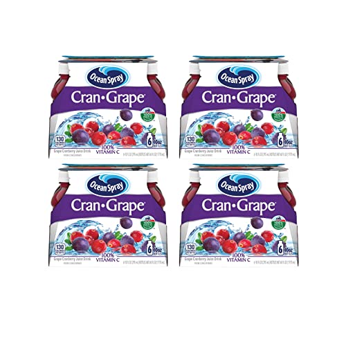 Ocean Spray Cran Grape Jucie 10 fl oz 24 Pack by Qualitatt