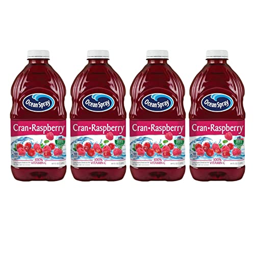 Ocean Spray Cran Raspberry Juice Drink 64 fl oz 4 Pack by Qualitatt