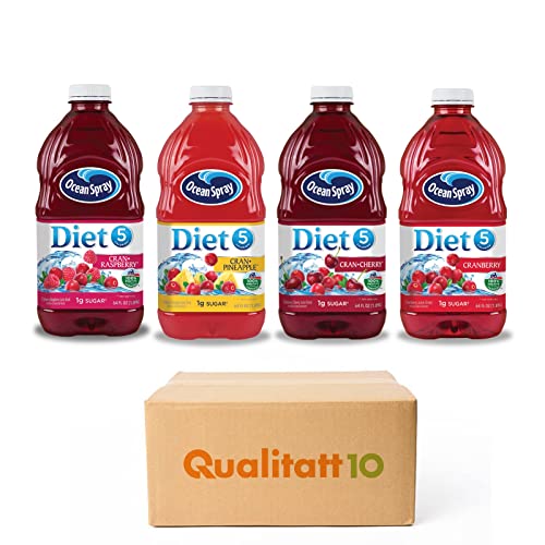 Ocean Spray Diet Variety 64 Fl oz 4 pack by Qualitatt