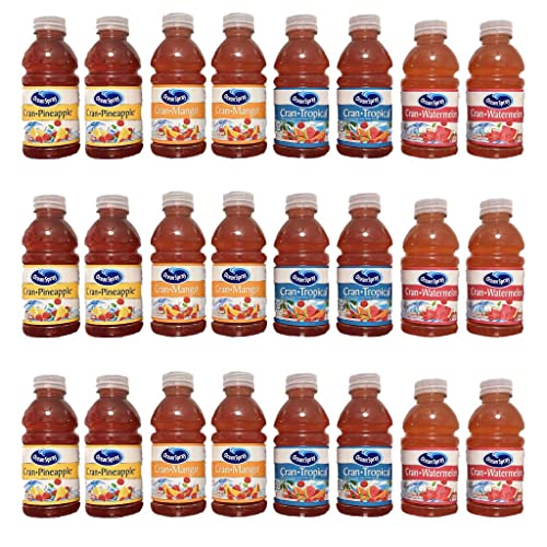 Ocean Spray Tropical Pineapple Watermelon Mango 10 fl oz 24 Pack...