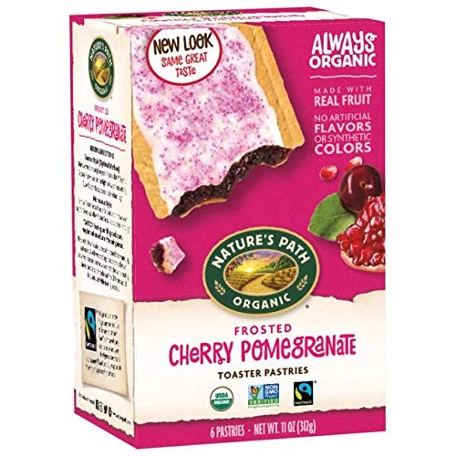 Natures Path Organic Frosted Toaster Pastries Variety Pack Flav