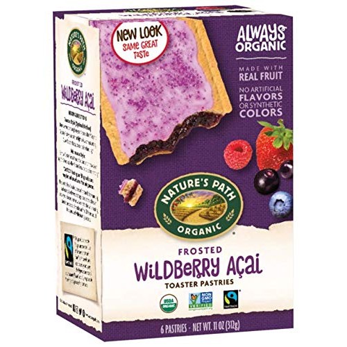 Natures Path Organic Frosted Toaster Pastries Variety Pack Flav