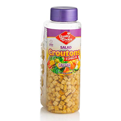 Croutons For Salad And Soup - 9.5 Oz. - Caesar Flavored Soup And