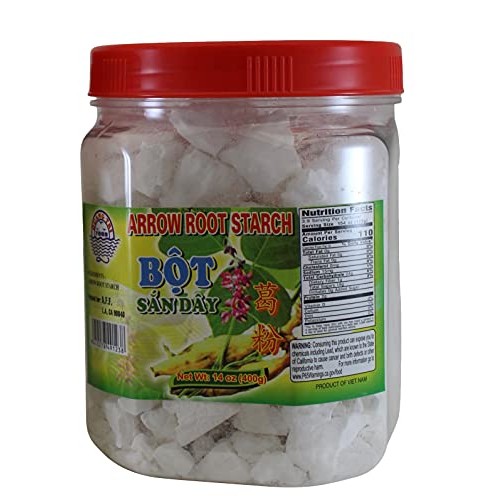 Arrowroot Bot San Day Asian Thickener. Snack Sized Chunks Of Cru