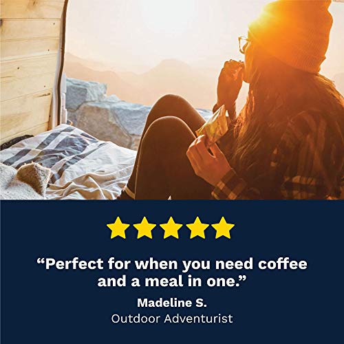 Quantum Energy Squares, Coffee-Infused Energy Bars, Variety Pack