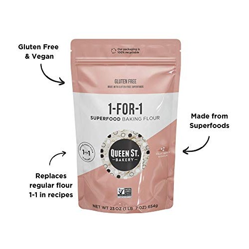 Queen St. Bakery 1-For-1 Superfood Baking Flour | Gluten Free, V