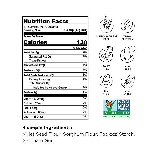 Queen St. Bakery 1-For-1 Superfood Baking Flour | Gluten Free, V