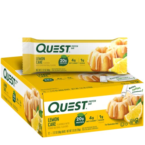 Quest Nutrition Protein Barhigh Protein/Low Carb/Gluten Free/Ke