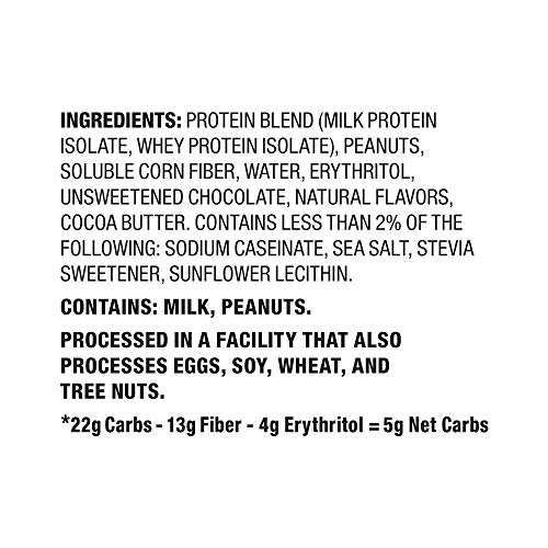 Quest Nutrition Chocolate Peanut Butter Protein Bar, High Protei