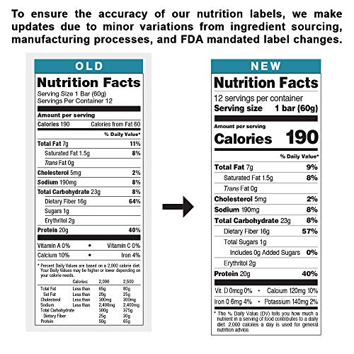 Quest Nutrition Oatmeal Chocolate Chip Protein Bar, High Protein