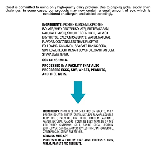 Quest Nutrition Snickerdoodle Protein Cookie, High Protein, Low ...