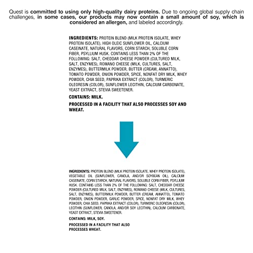 Quest Nutrition Tortilla Style Protein Chips, Low Carb, Nacho Ch...