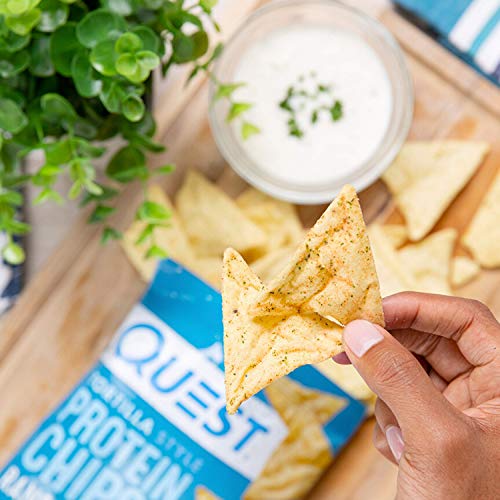 Quest Nutrition Tortilla Style Protein Chips, Ranch, Baked, 1.1