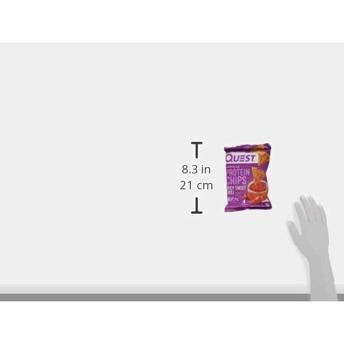 Quest Tortilla Style Protein Chips Spicy Sweet Chili 8 Bags