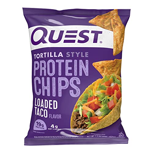 Quest Tortilla Style Protein Chips Variety Pack, Chili Lime, Nac... Quest Tortilla Style Protein Chips Variety Pack, Chili Lime, Nac...