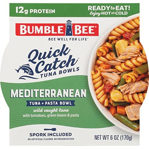 Bumble Bee Quick Catch Mediterranean Pasta, Wild Caught Tuna And
