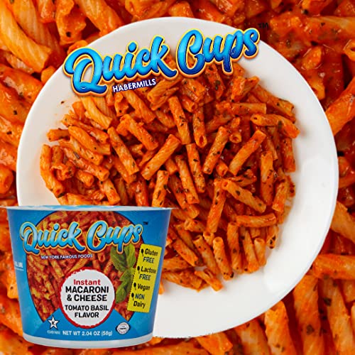 Quick Cups Instant Mac & Cheese Cups- Gluten-Free, Dairy-Free, V...
